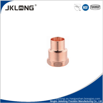J9022 hembra de cobre forjado herramientas de ajuste de tubería de tubo